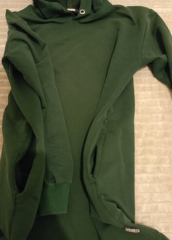 Diğer Uzun Sweatshirt Köyü Yeşil