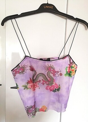Bershka crop bluz 