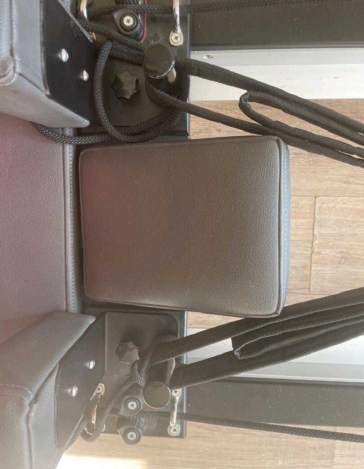 Gri Pilates Reformer Egzersiz Aleti - Görsel 2