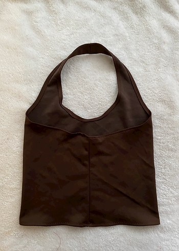 Kahverengi Halter Yaka Kadın Atlet - Görsel 3