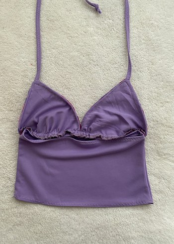 Mor Lolita bluz - Görsel 3