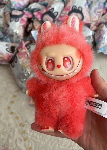 Pembe Peluş Oyuncak Figür