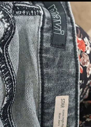27 Beden Mavi Jeans Gri Midi Kadın Denim Pantolon