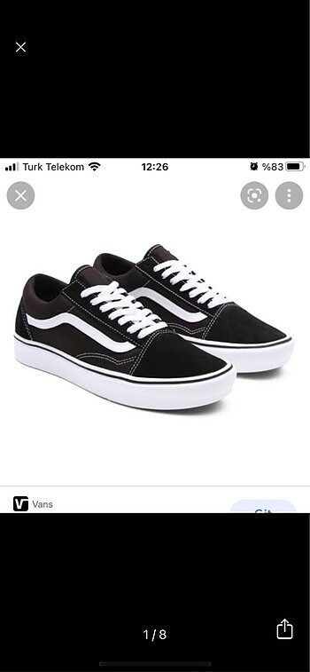 vans ayakkabi