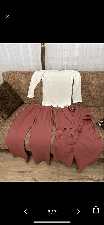 38 Beden Tunik takımı
