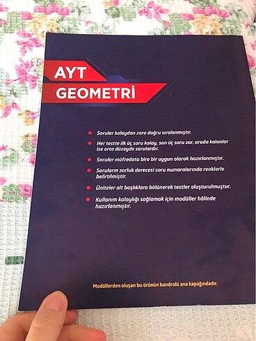  Ayt yks geometri test kitabı