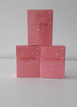 3 adet Avon wish Of love 50 ml parfüm
