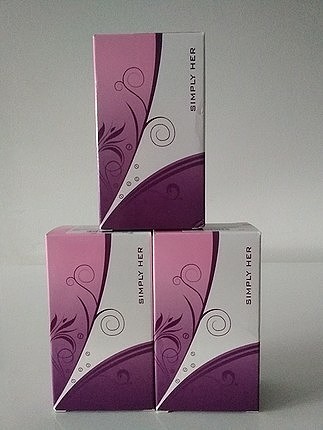 Avon 3 adet Avon simply her 50 ml parfüm