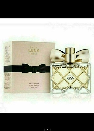 Sıfır jelatinli ürün Avon Luck EDP 50 ml kadın parfümü 