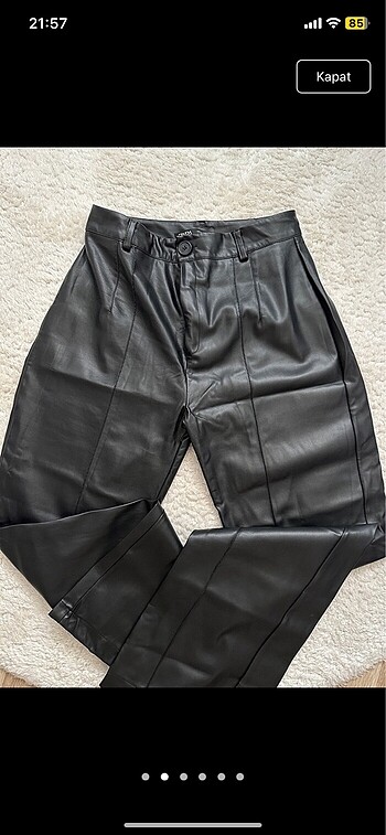 Zara Zara Deri pantolon