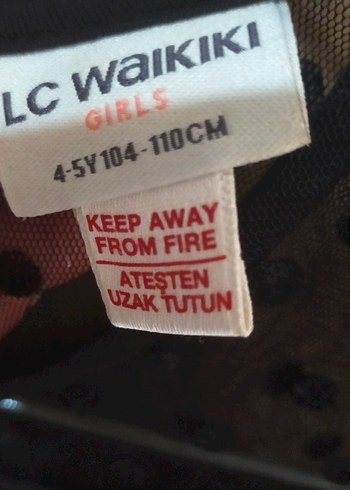 Uzun Kollu Siyah Puantiyeli Kız Elbisesi - Görsel 3