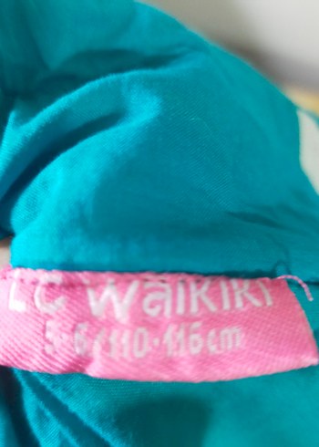 Nakışlı Fırfırlı Turkuaz Kız Eteği - Görsel 6