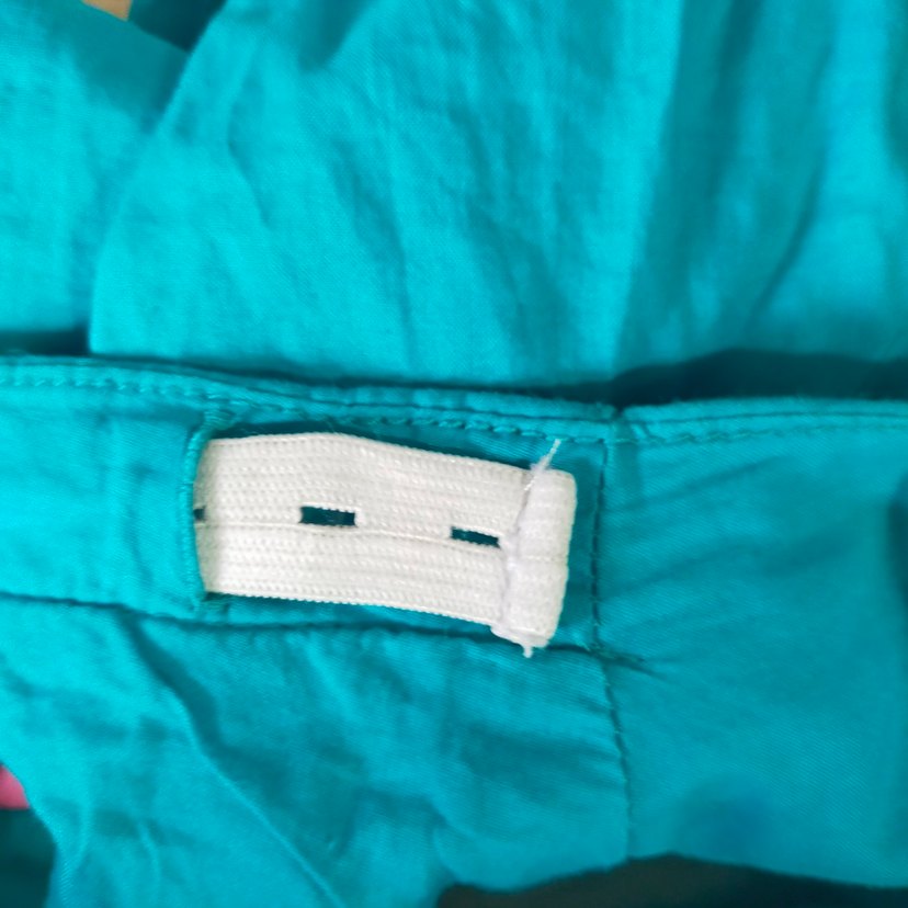 Nakışlı Fırfırlı Turkuaz Kız Eteği - Görsel 5