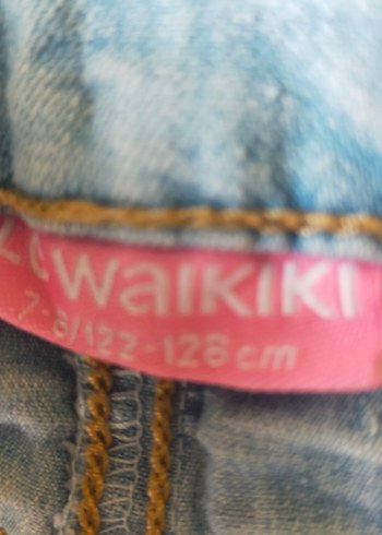 Kız Çocuk Düğmeli Mavi Denim Etek - Görsel 3