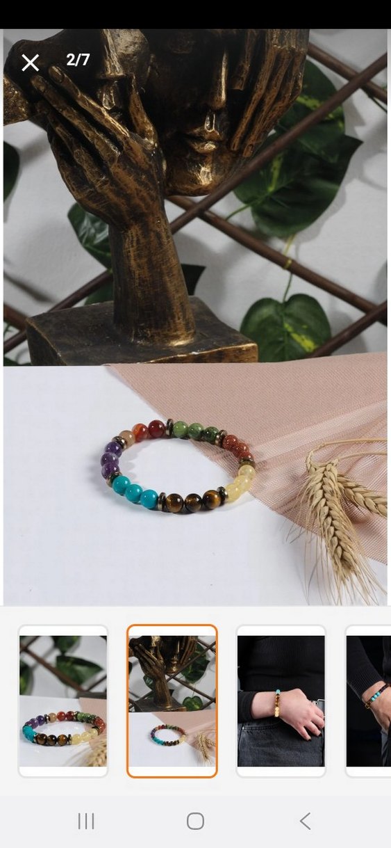 Bohem Çok Renkli Boncuklu Bileklik - Görsel 2