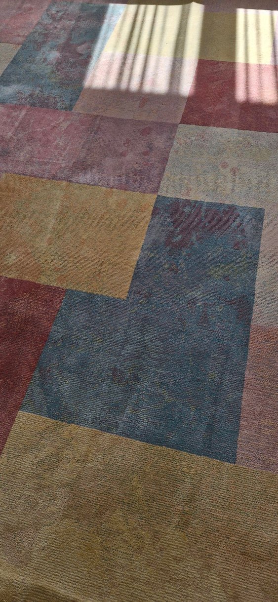 Pastel Renkli Modern Çok Renkli Halı - Görsel 3