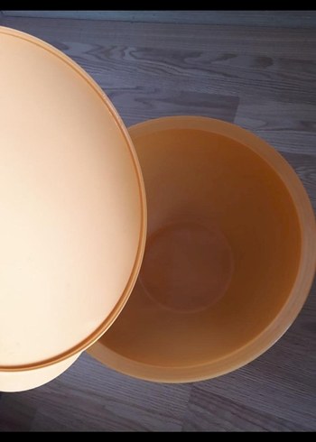  Beden turuncu Renk Tupperware Turuncu 7.5 Litre Saklama Kabı