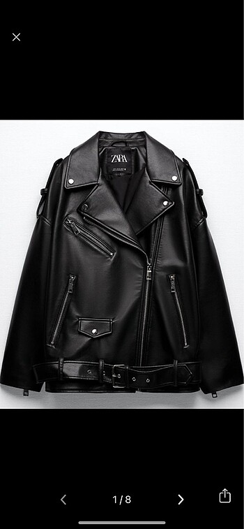 ZARA DERİ CEKET