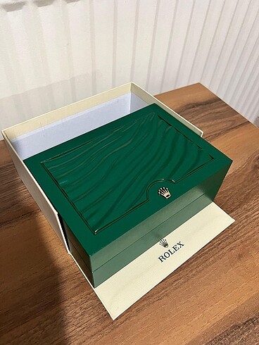  Beden yeşil Renk Rolex orjinal kutu