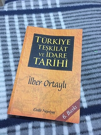 Türkiye teşkilat ve idare tarihi İlber Ortaylı