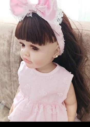 Diğer Pembe Pastel Elbiseli Bebek Oyuncak