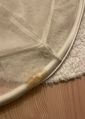 Beyaz sineklik yatak üstü - Görsel 2