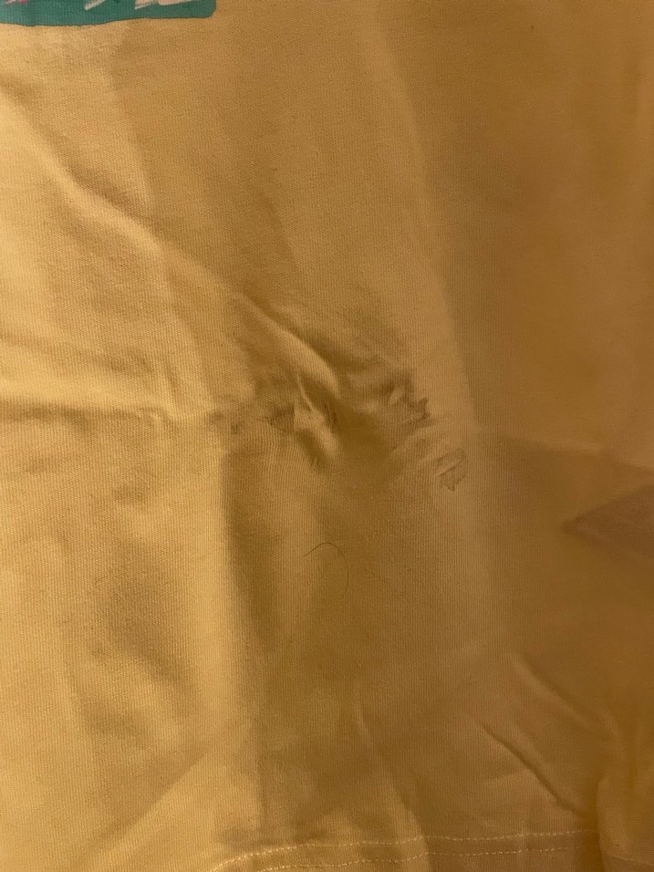 Sarı Baskılı Kız Tişörtü - Zara - Görsel 4