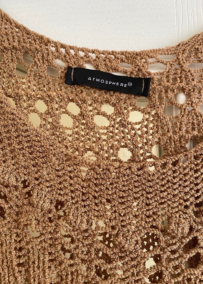 Örgü kadın kazak - Görsel 3