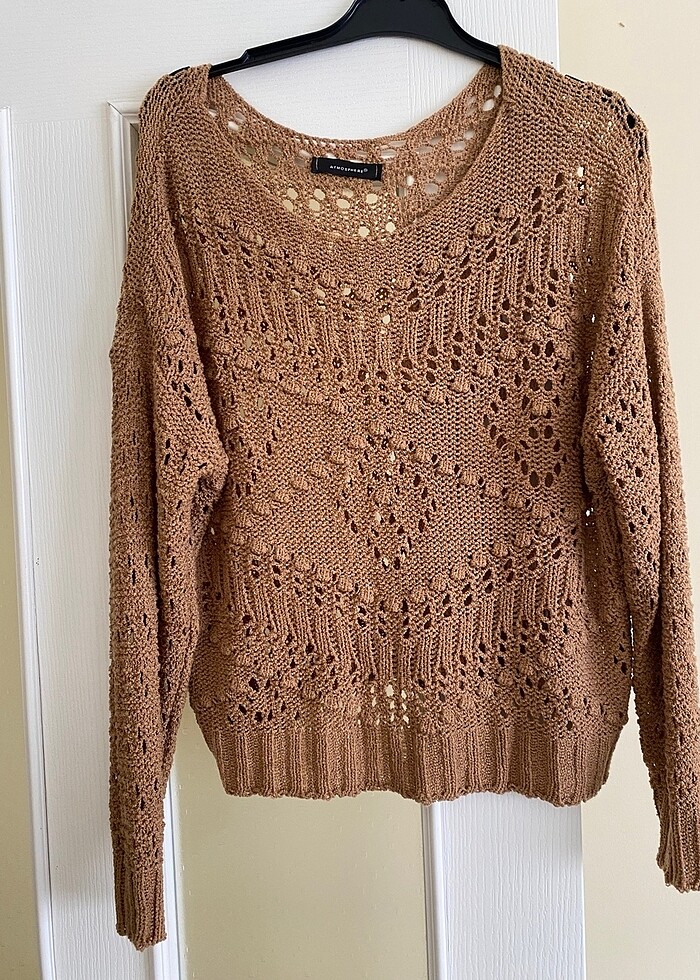 Örgü kadın kazak - Görsel 2