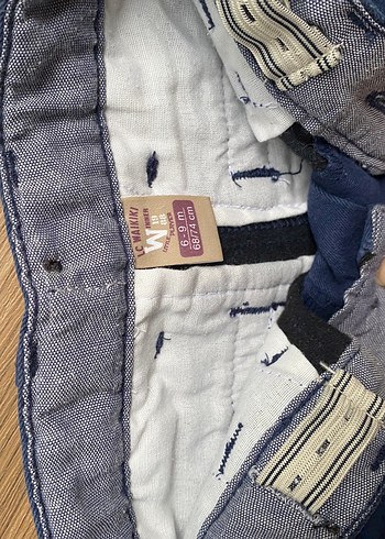 LC Waikiki Düğmeli Lacivert Erkek Çocuk Kot Pantolon