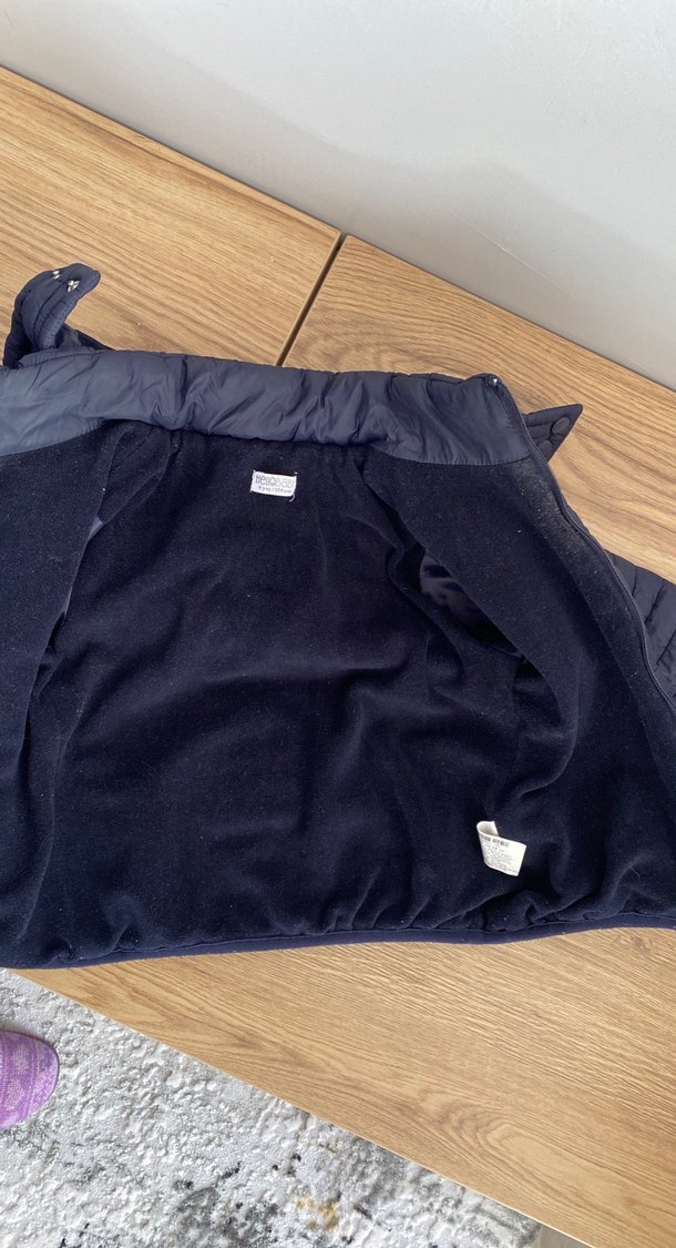 Lacivert Erkek Çocuk Fermuarlı Ceket - Görsel 2