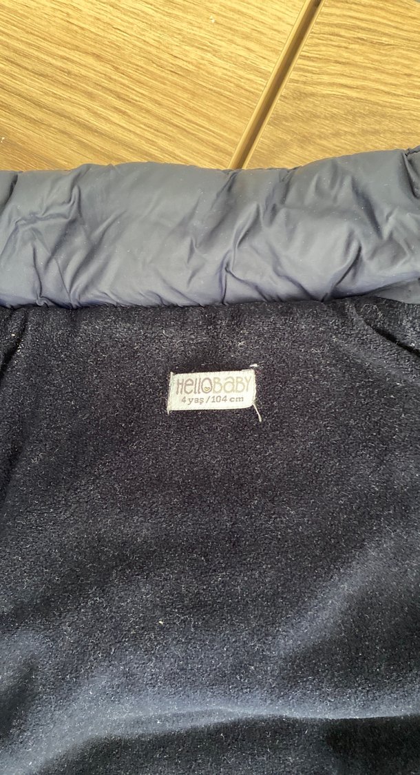 Lacivert Erkek Çocuk Fermuarlı Ceket - Görsel 3