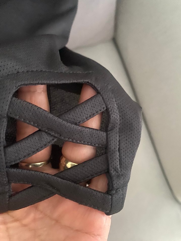 Siyah Midi Spor kiz cocuk Tayt - Görsel 4