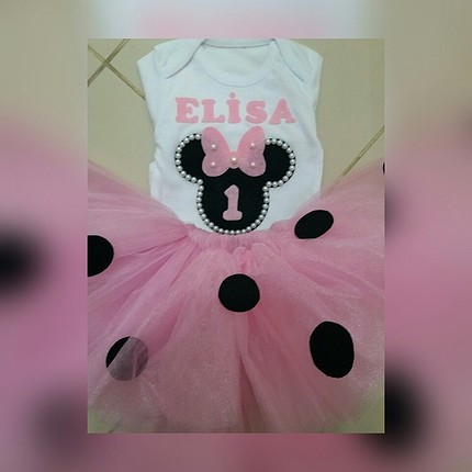 mini mouse tütü takımı