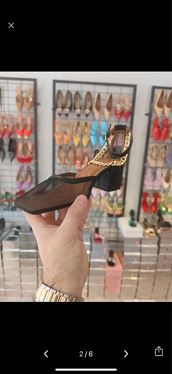 Zara model topuklu ayakkabı