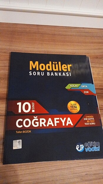 10. Sinif cografya eğitim vadisi soru bankası modüller 