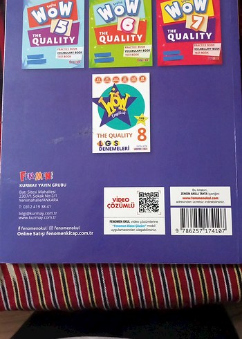 8.SINIF WOW ENGLİSH THE QUALİTY PRACTİCE BOOK TEST BOOK - Görsel 4