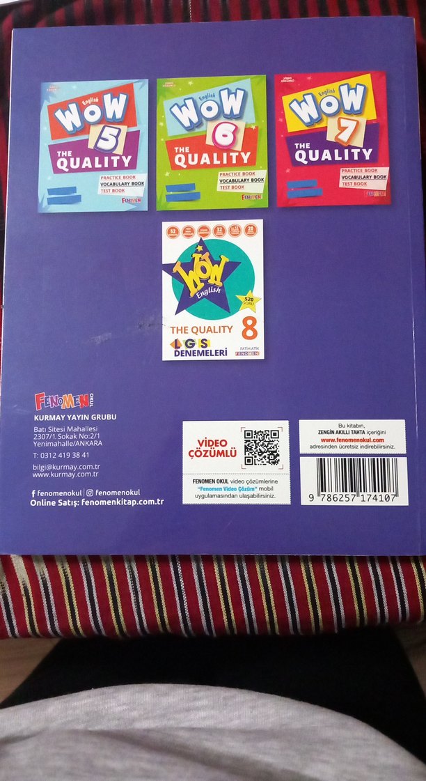 8.SINIF WOW ENGLİSH THE QUALİTY PRACTİCE BOOK TEST BOOK - Görsel 4