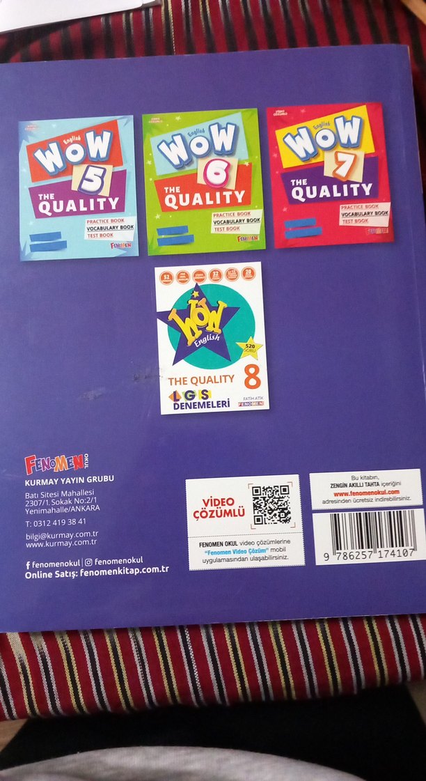 8.SINIF WOW ENGLİSH THE QUALİTY PRACTİCE BOOK TEST BOOK - Görsel 3