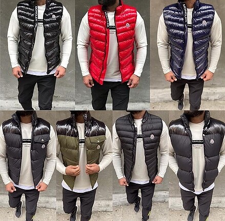 Moncler marka erkek yelek