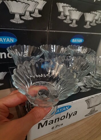 6 ADET CAM ÇEREZLİK 