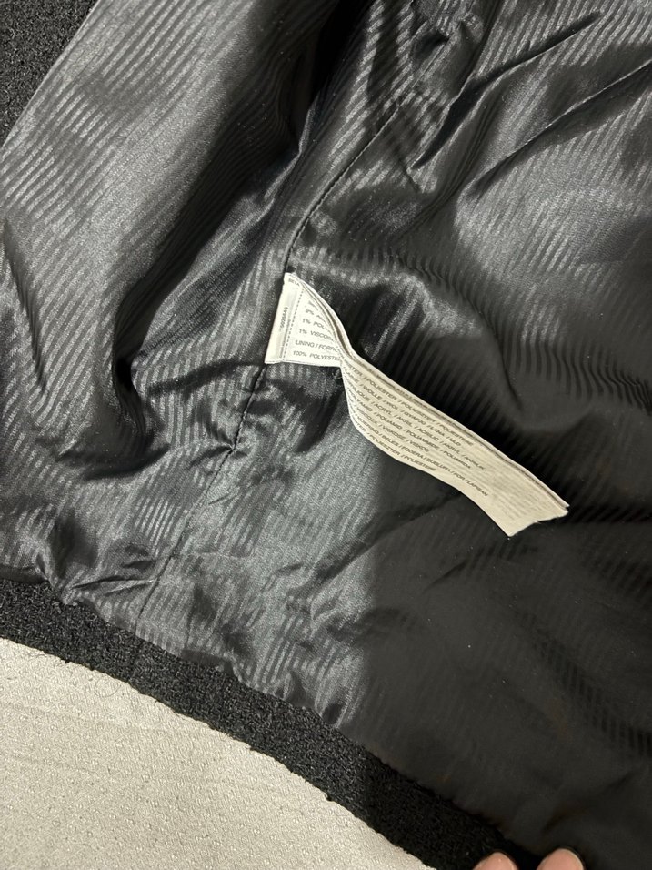 Siyah Çift Düğmeli Kaban - Görsel 5