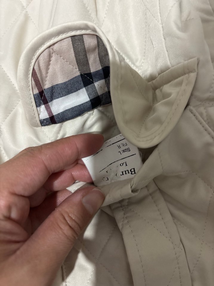 Burberry kapitone mont - Görsel 3