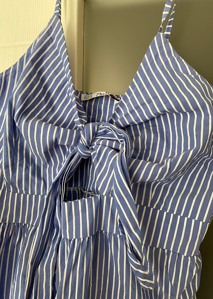 Çizgili elbise - Görsel 3