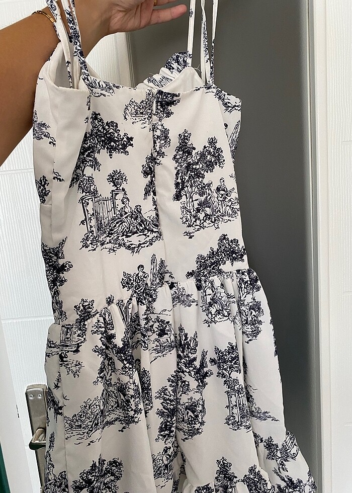 Askılı elbise - Görsel 4