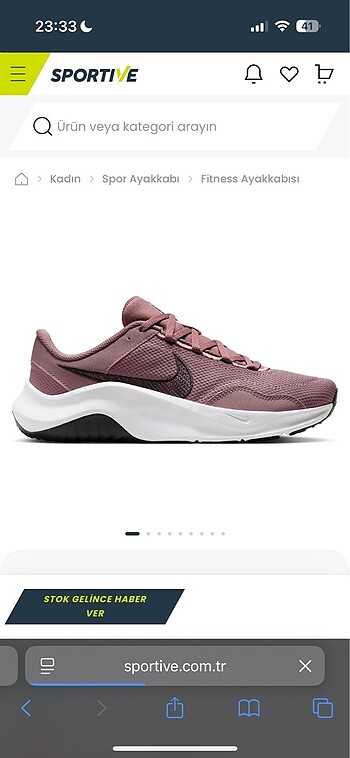 Nike spor ayakkabi