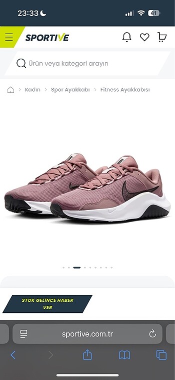 40,5 Beden Nike spor ayakkabi