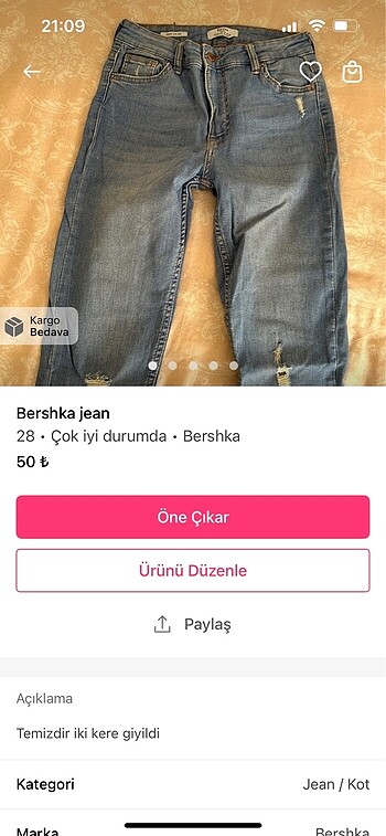 m Beden Satıldı