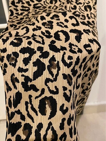 s Beden Leopar Desen Etek