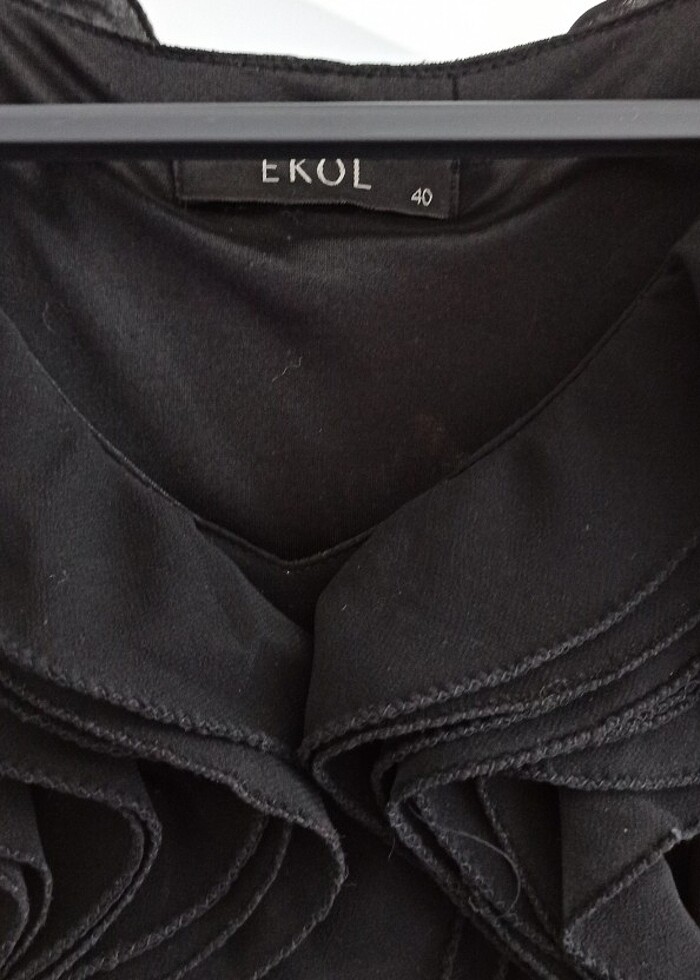 Ekol Fırfırlı Elbise - Görsel 3